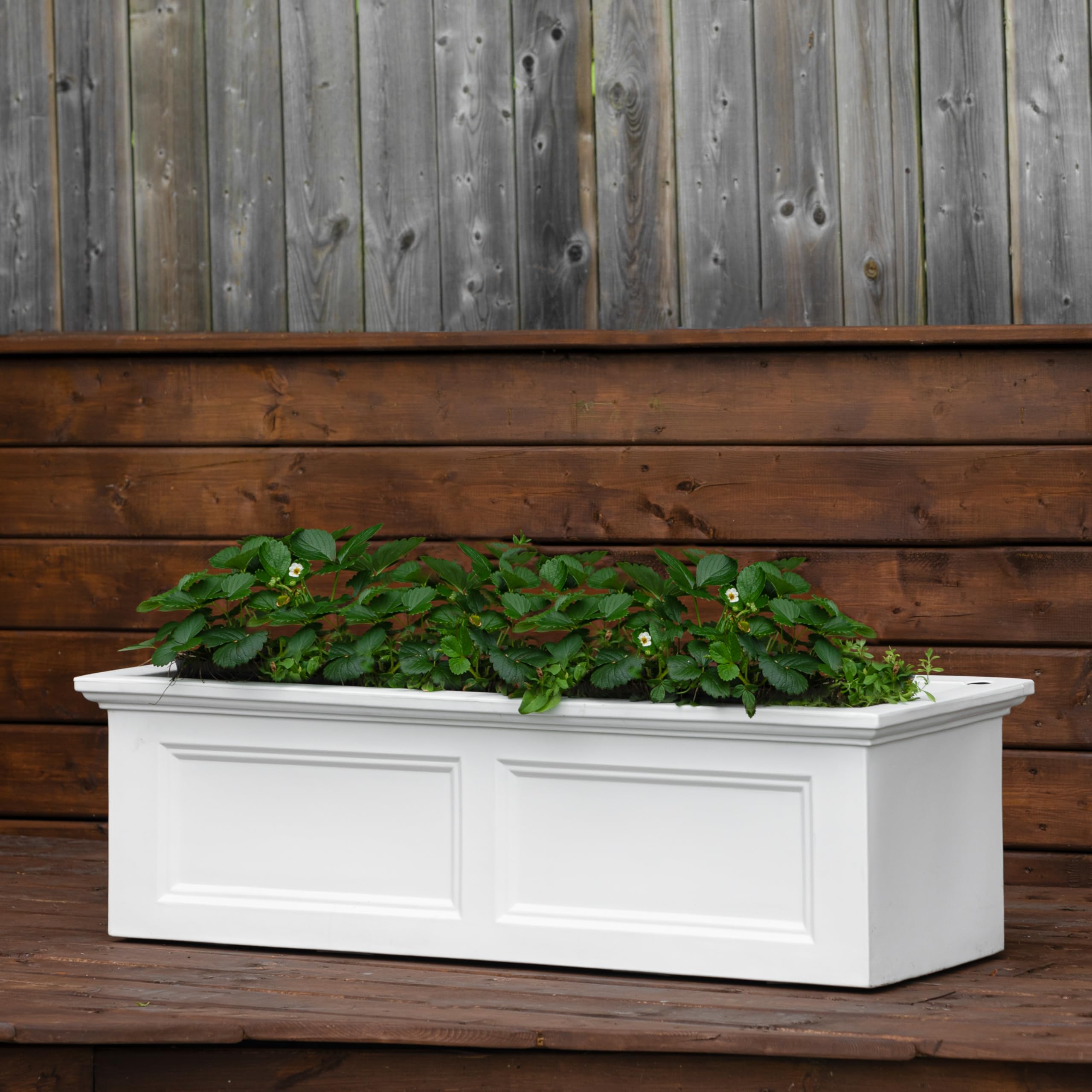 Fairfield 48in Garden Bed - White - Image 3