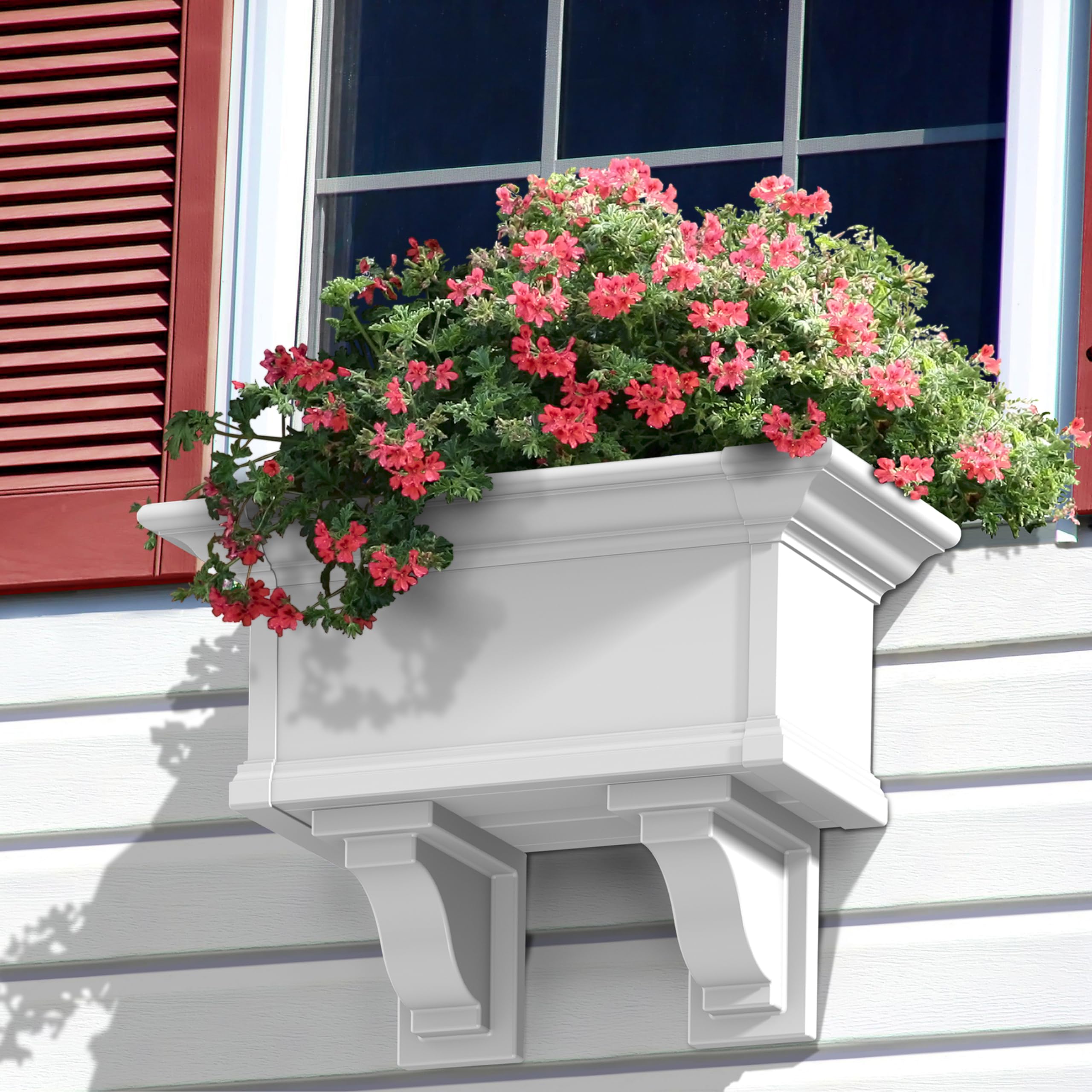 Mayne 4822-W Yorkshire Window Box, 2-foot, White - Image 5