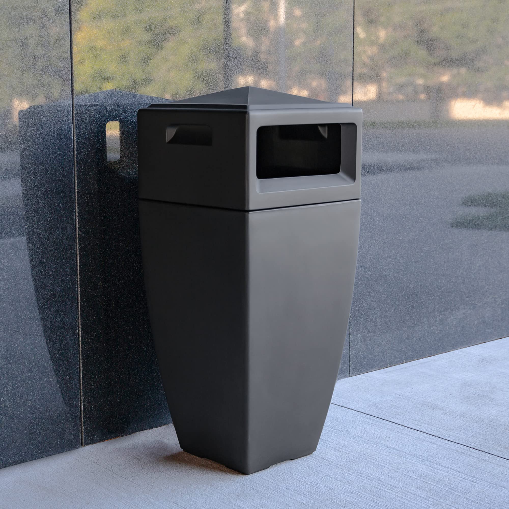 Mayne 8841-GRG Kobi Trash Can, Graphite Grey - Image 3