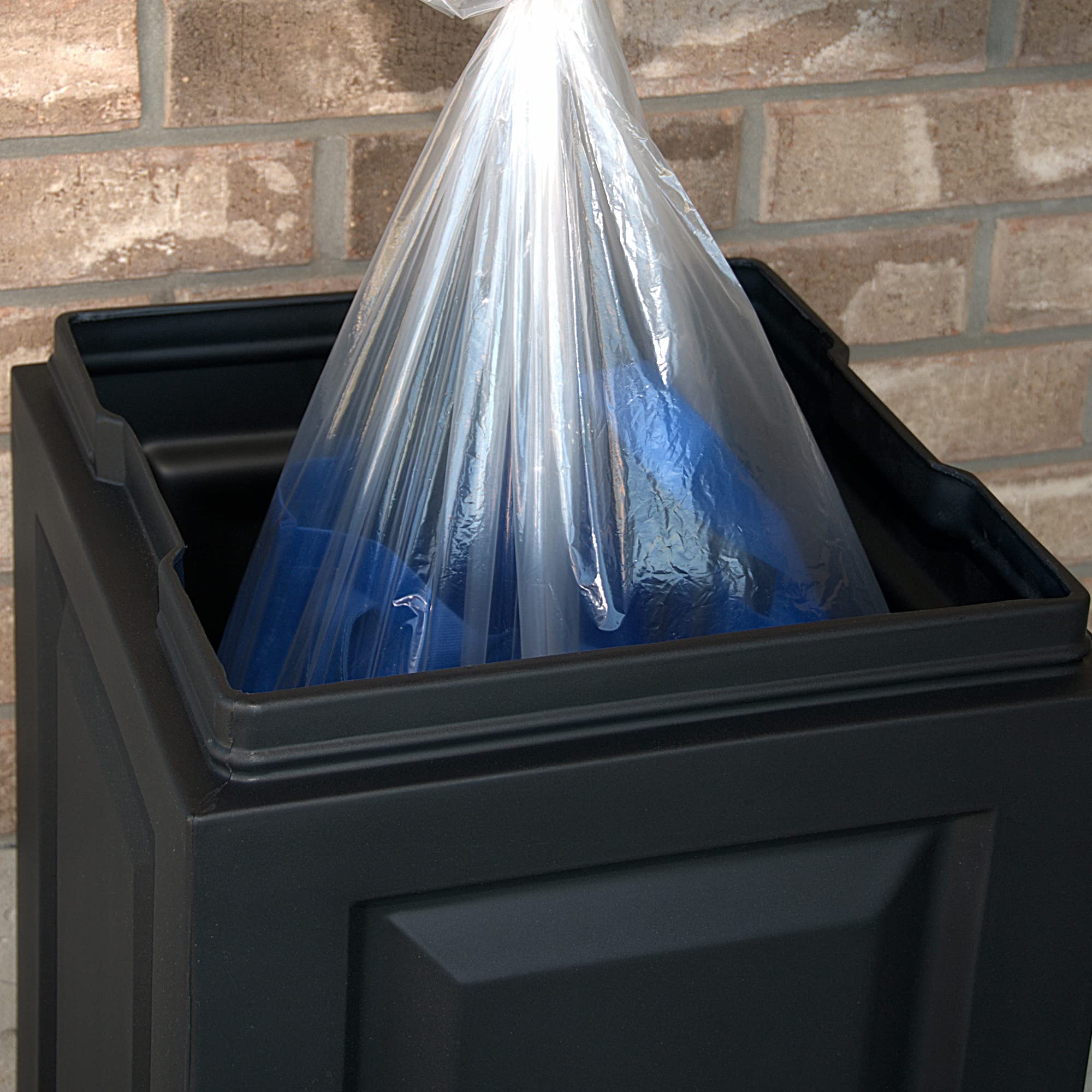 Mayne Berkshire Multi-Purpose Storage Bin - 20in x 20in x 38in - 45 Gallons of Storage Capacity - Polyethylene (4835-B) - Image 4
