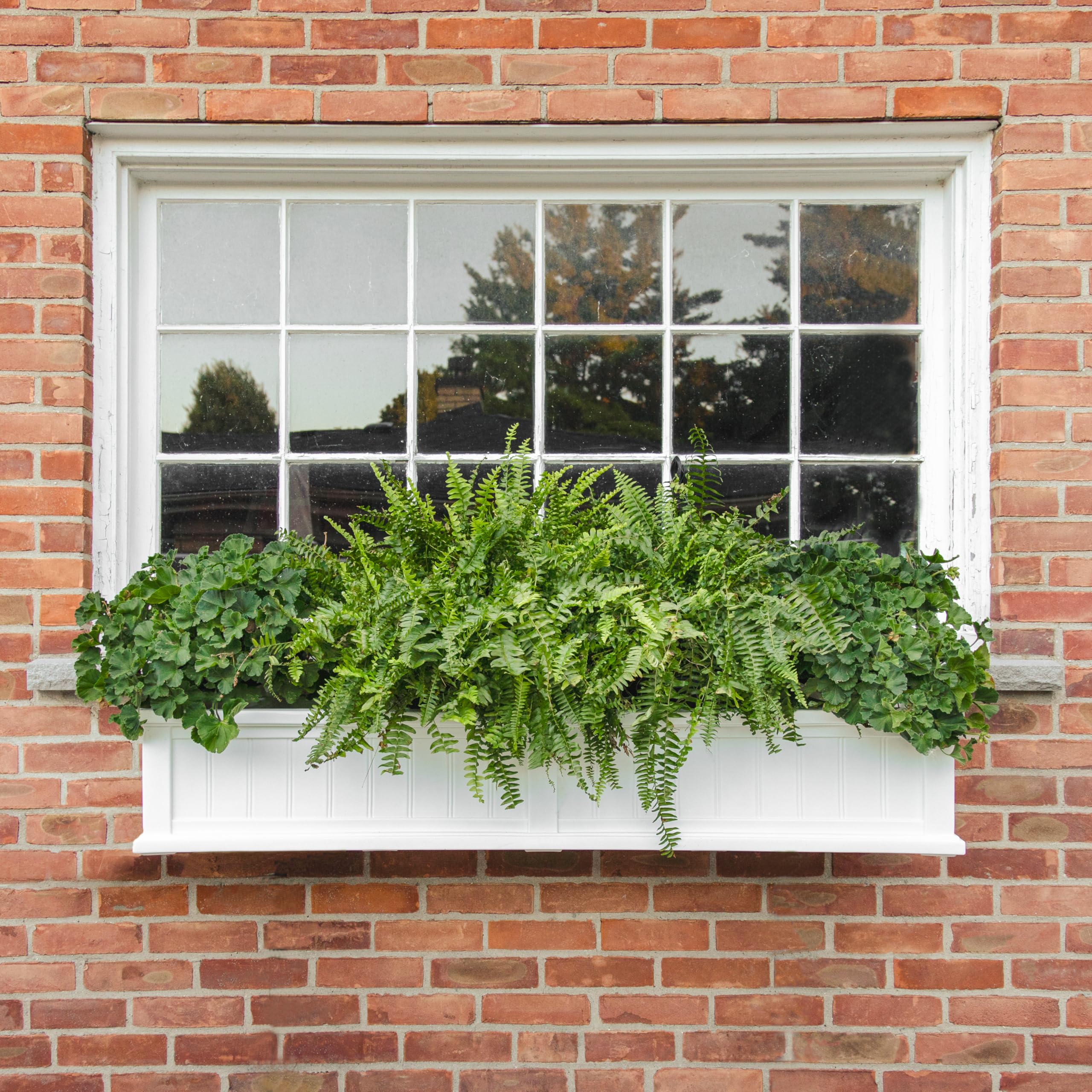 Mayne Cape Cod 5-Foot Window Box – Self-Watering, Weather-Resistant Planter for Flowers – Durable Design for Outdoor Use, Perfect for Windows - Image 9