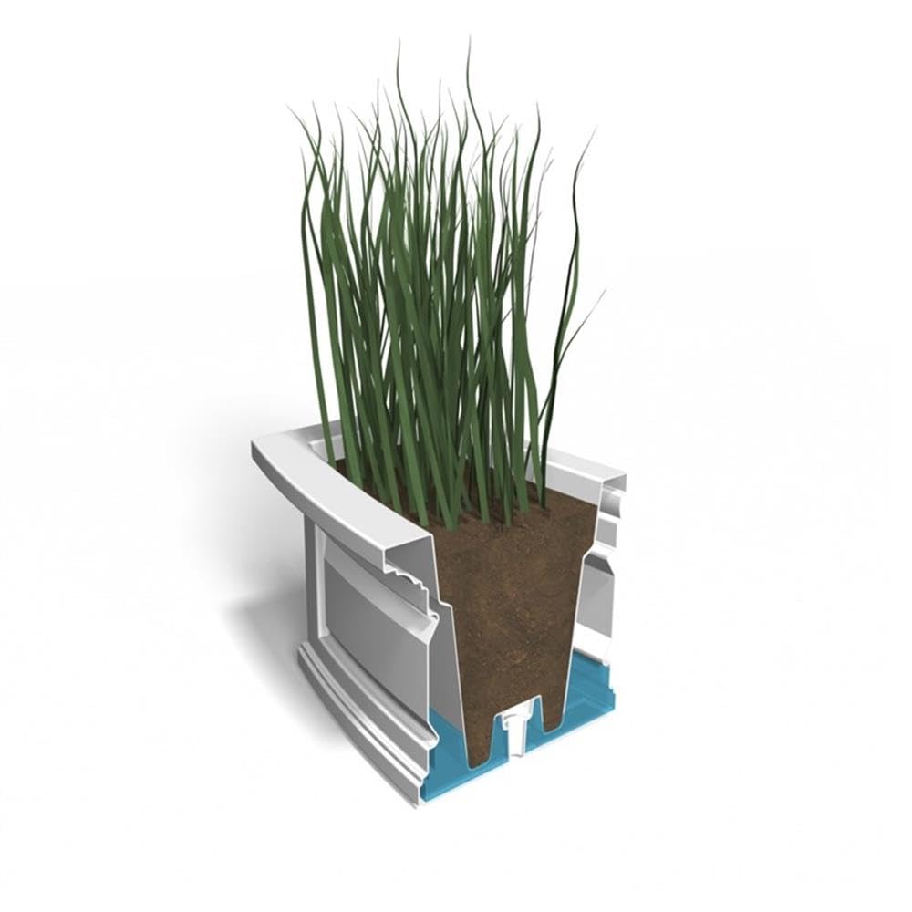 Mayne Nantucket 5ft Traditional Plastic Window Box in Espresso - Image 4