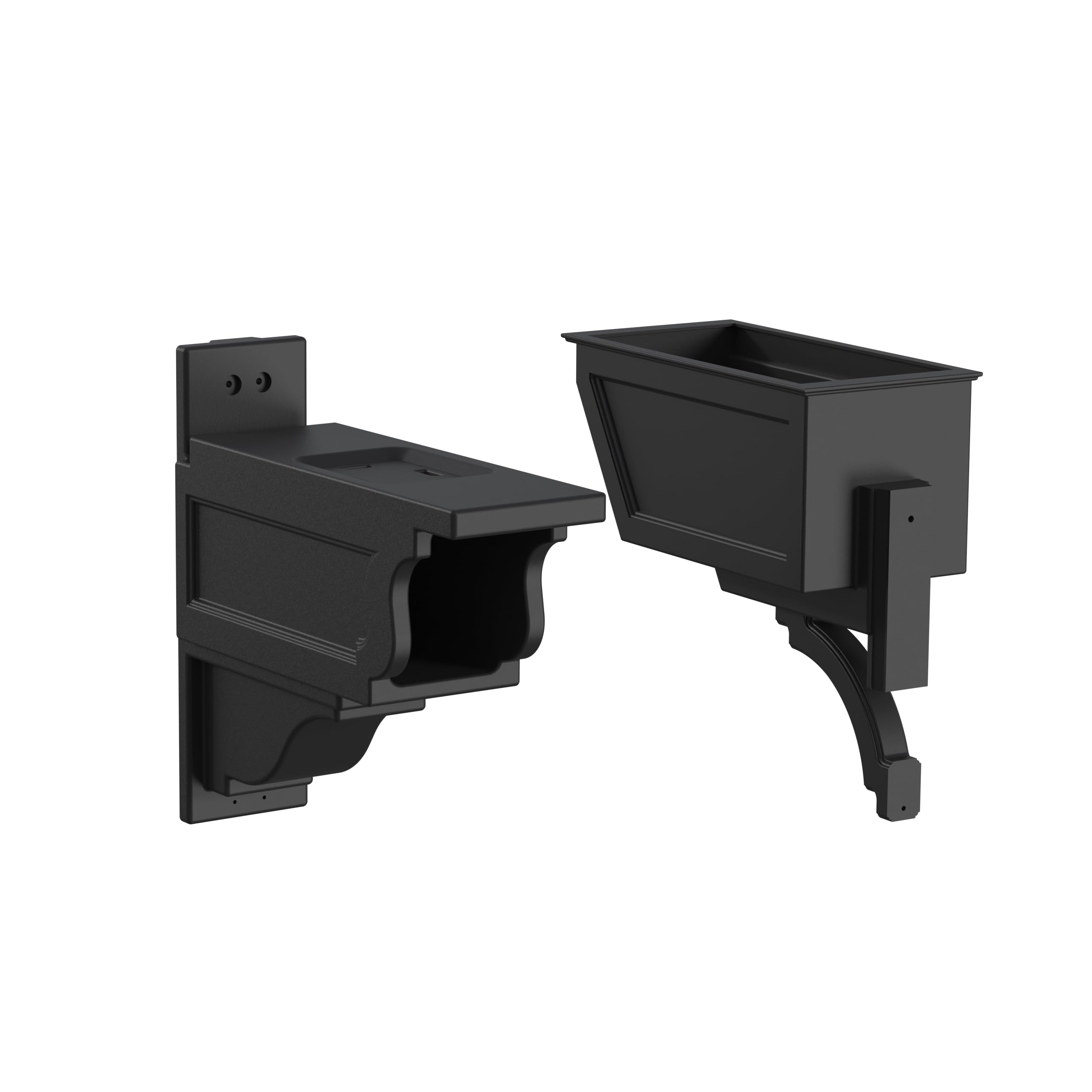 Mayne Signature Plus Mailbox Post with Newspaper Slot and Planter – Weather-Resistant, Durable Classic Design – Easy-to-Install Outdoor Mailbox Post - Image 9